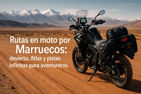 Rutas en moto por Marruecos: desierto, Atlas y pistas infinitas para aventureros