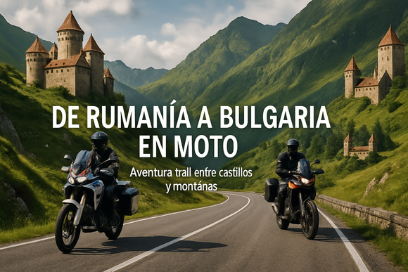 De Rumanía a Bulgaria en moto: aventura trail entre castillos y montañas