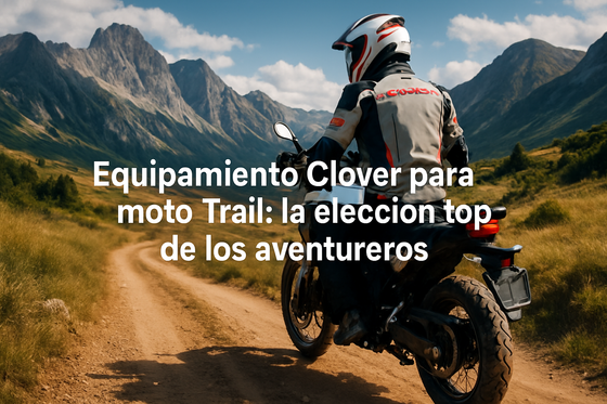 Equipamiento Clover para moto Trail: la elección top de los aventureros