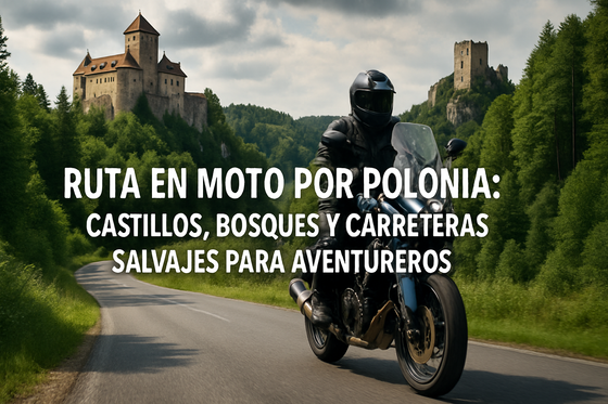 Ruta en moto por Polonia: castillos, bosques y carreteras salvajes para aventureros