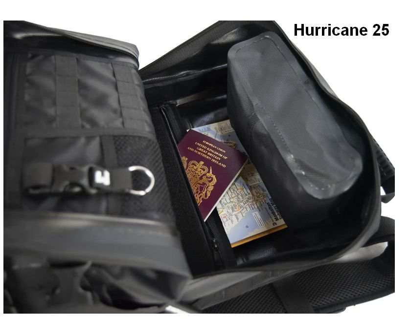 Mochila Enduristan Hurricane 25 L (Opción Hydrapack) Mochila Moto BABIEC 