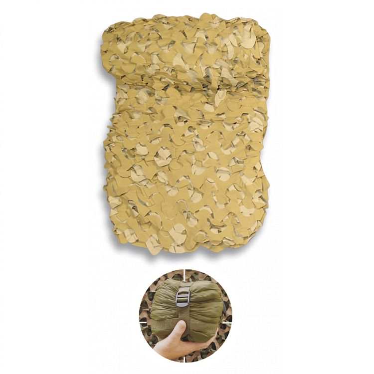 Red CAMOSYSTEM desert 3 x 2.4 m acampada ALBAINOX 