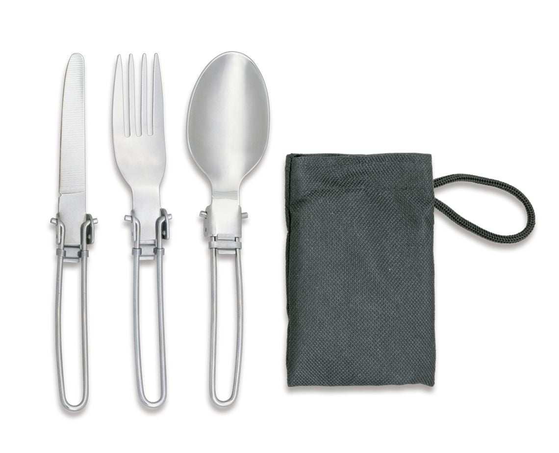 Set Cubiertos Camping Plegables Menaje ALBAINOX 