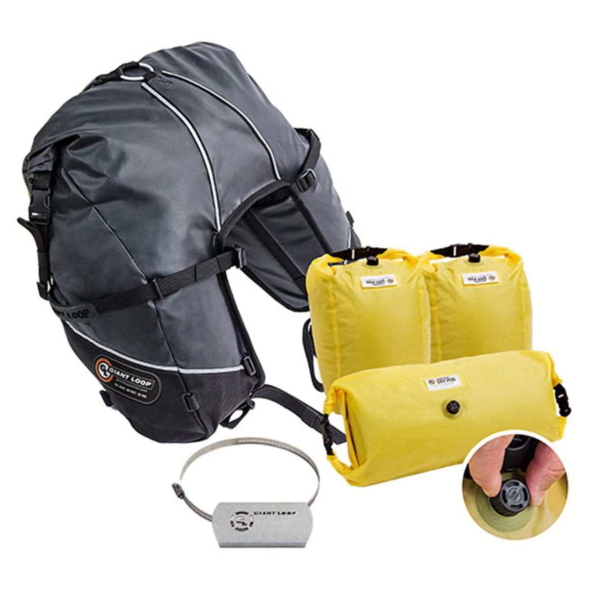 Bolsa GIANT LOOP Herradura Great Basin 60 litros - AVENTURATRAIL