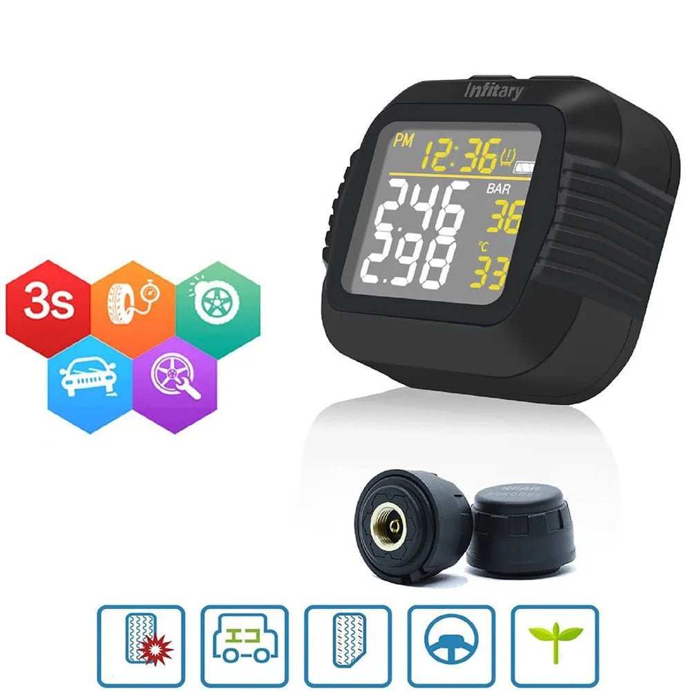 Infitary Sensor de Presión Neumáticos moto - AVENTURATRAIL