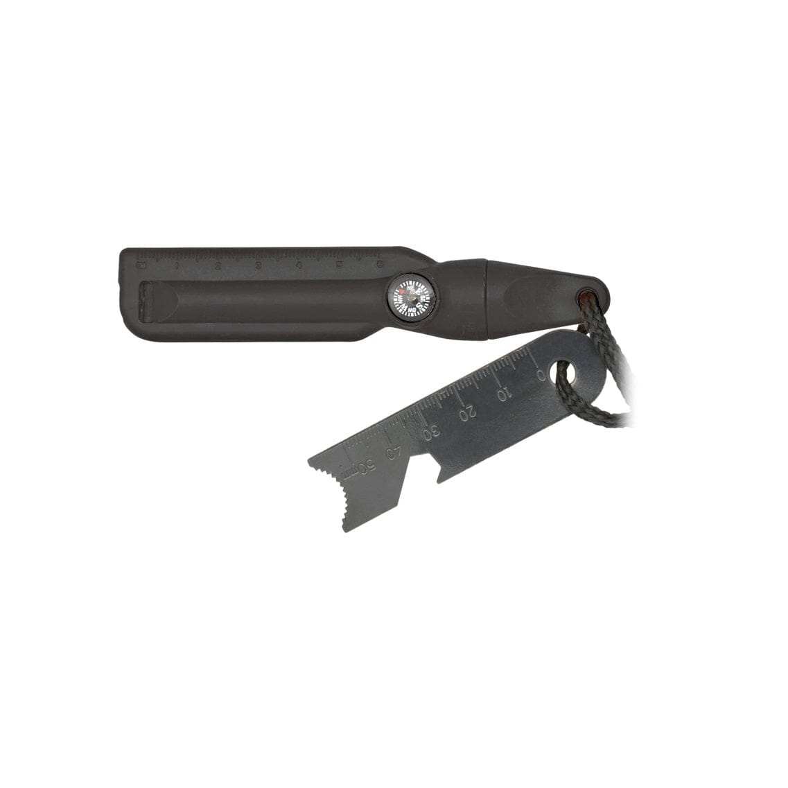 Pedernal Negro con brújula y silbato - AVENTURATRAIL