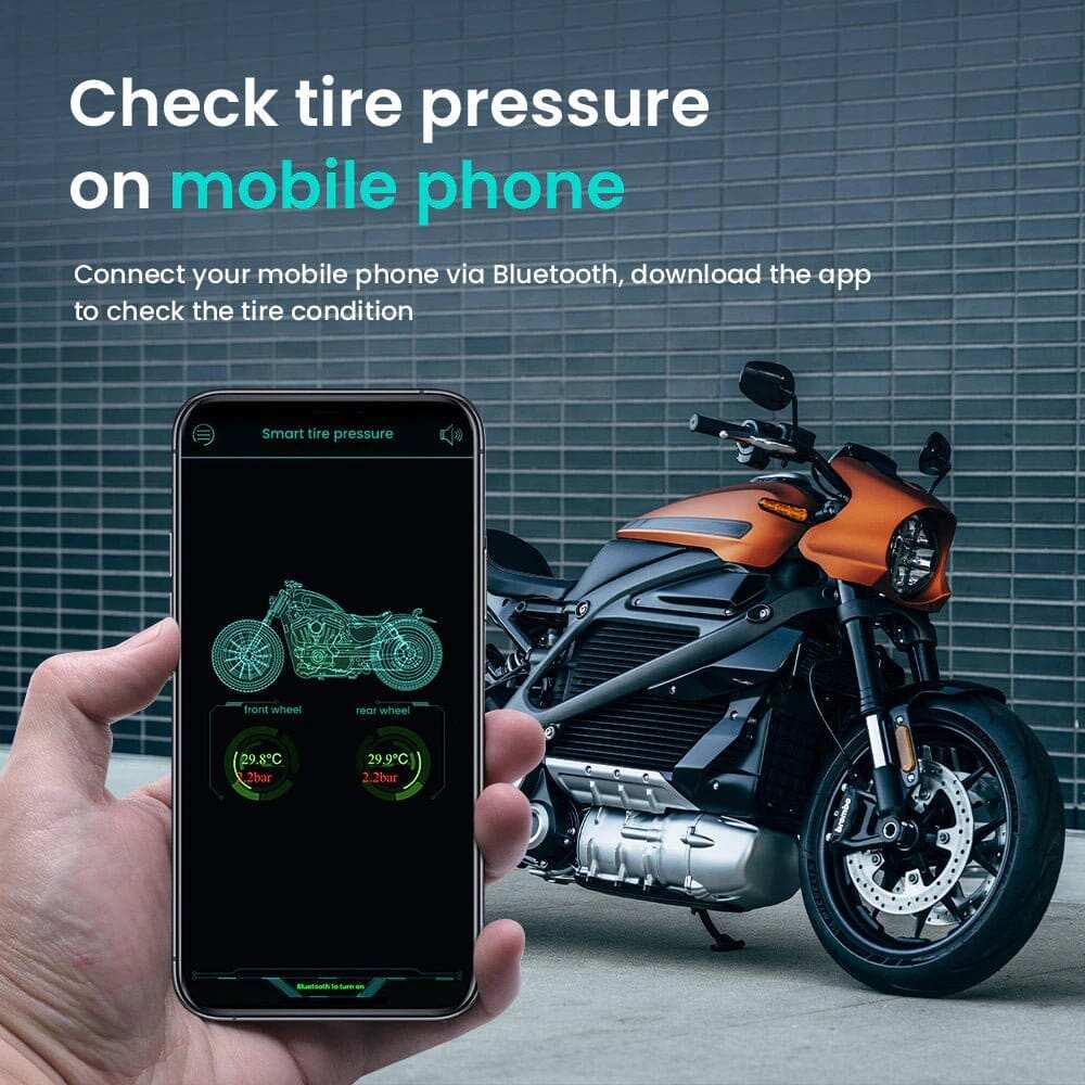 Sensores de presión de neumáticos para motocicleta - AVENTURATRAIL