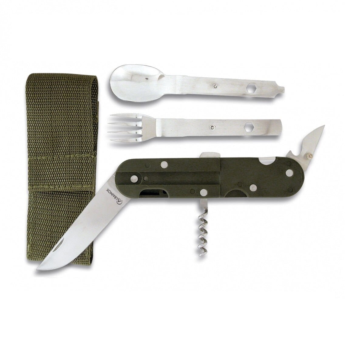 Set Cubiertos Outdoor con funda - AVENTURATRAIL