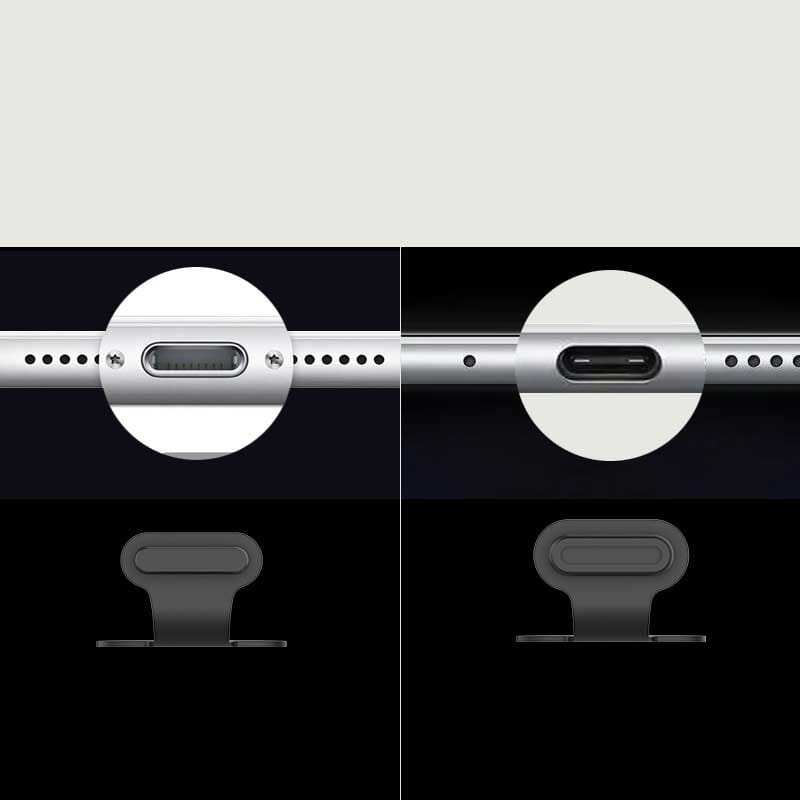 Protector de silicona, tapones para polvo Puerto de carga USB tipo C - AVENTURATRAIL