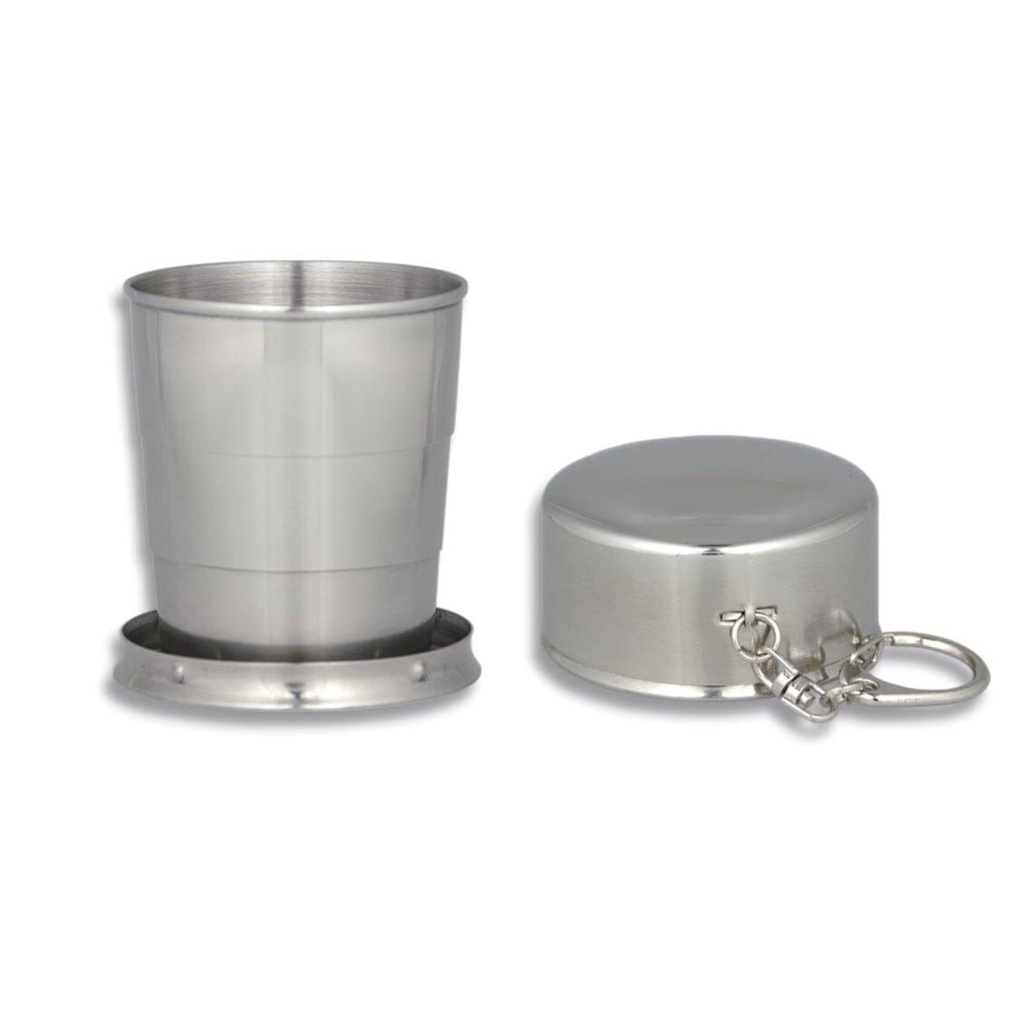 Vaso plegable inoxidable 7 cm - AVENTURATRAIL